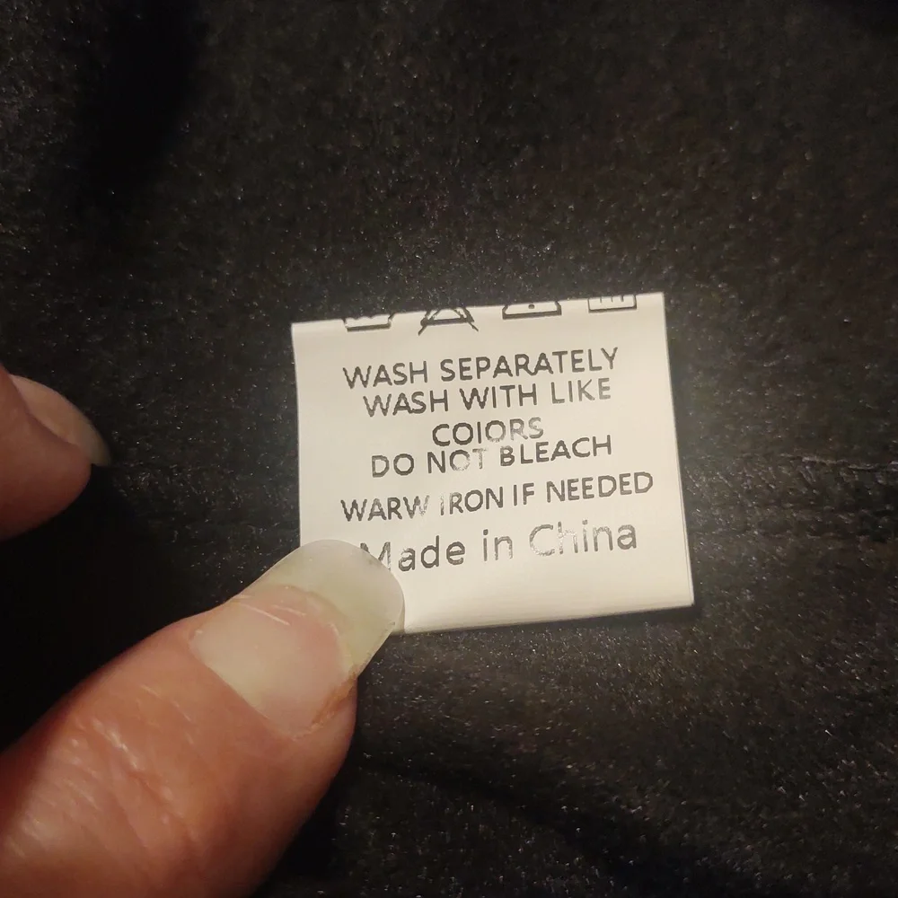 NEW! Black Puff Sleeves Sweatshirt Hoodie - Picture 12 of 12